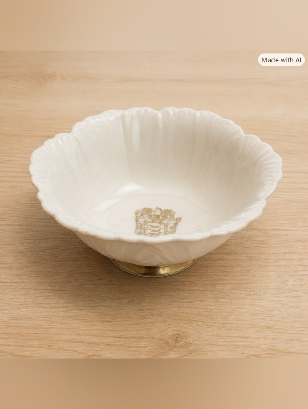 Vintage Lenox Commemorative Bowl – Governor Brendan Byrne, New Jersey 1980